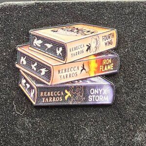 Iron Flame Series Pin – Perfect for Fans & Collectors